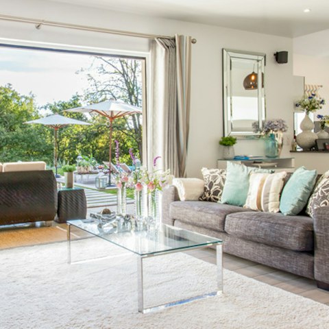 The open-plan layout makes socialising a breeze