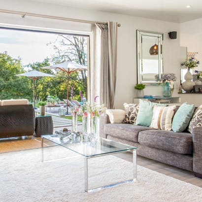The open-plan layout makes socialising a breeze