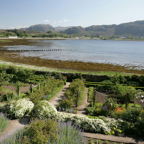 Explore the beautiful grounds of the Inverewe Garden
