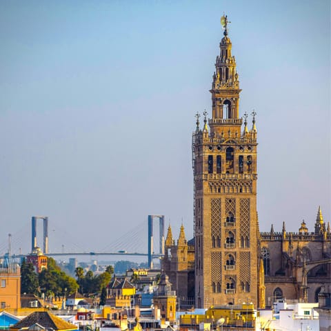 Explore many of Seville's attractions, which are within walking distance