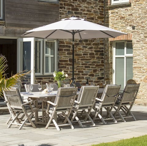 Fire up the charcoal barbecue and grill some Cornish produce for lunch