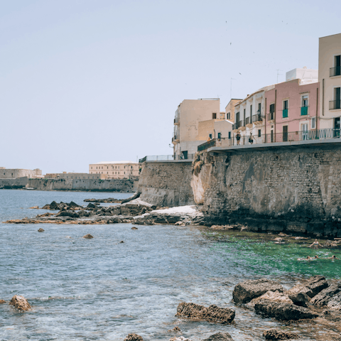 Discover the island's ancient history in nearby Syracuse