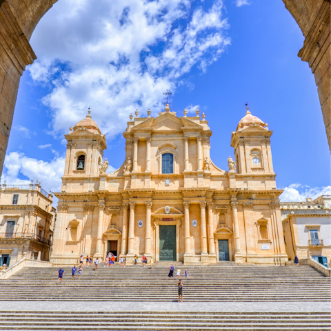 Take a trip to see the Baroque beauty of Noto