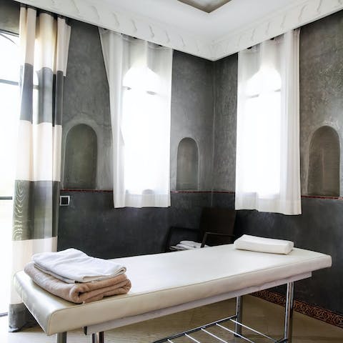 Take some time out for self-care with a massage