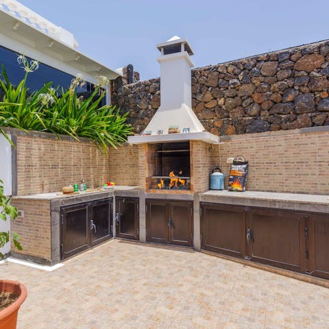 Fire up the barbecue for delicious alfresco lunches