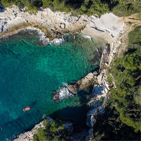 Pack a beach bag and explore the stunning coast of Istria