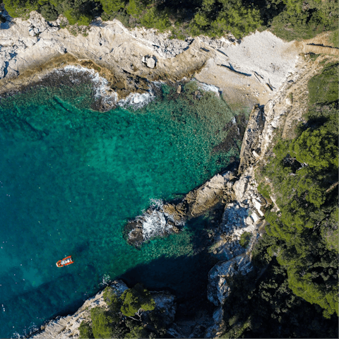 Pack a beach bag and explore the stunning coast of Istria