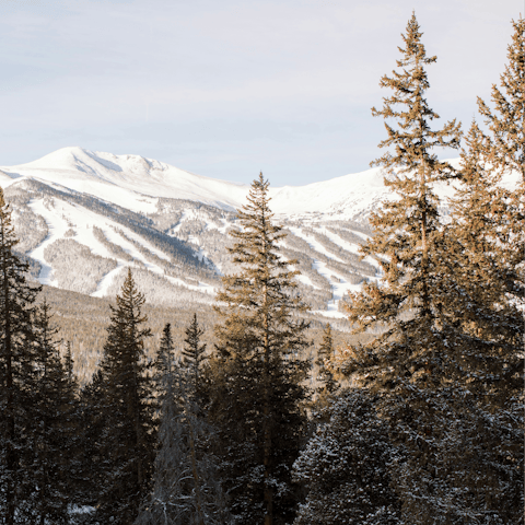 Hit the slopes, you're just steps from The Snowflake Lift