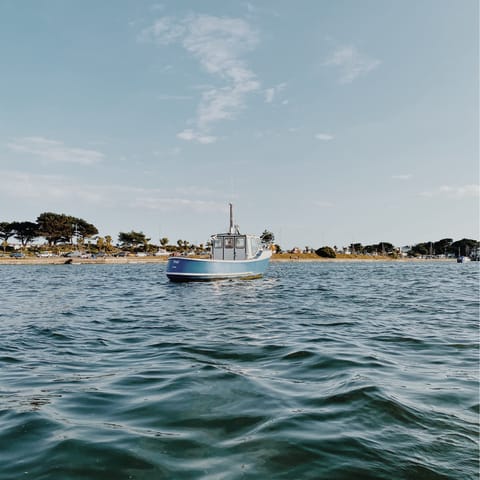 Hop in the car and head over to the picturesque Sandbanks Beach in half an hour