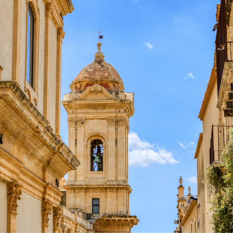 Explore the baroque town of Noto – just ten minutes away by car