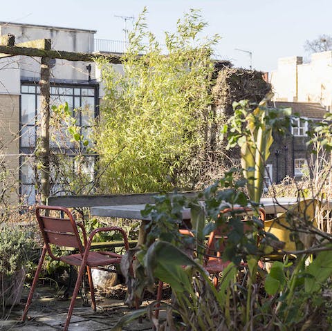 The Secluded Rooftop Garden