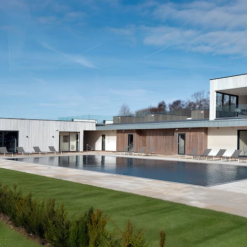 Treat your senses to a restorative swim and spa session