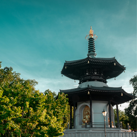 Pause for a pitstop in nearby Battersea Park