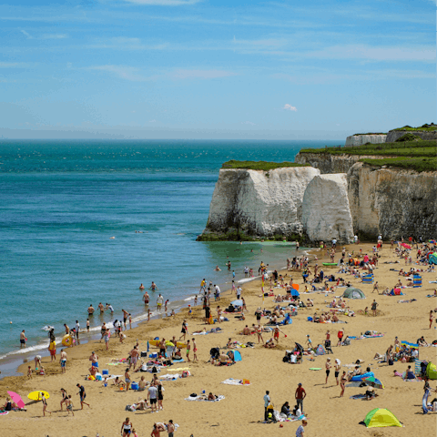 Spend the day in Margate, just over 4 miles away