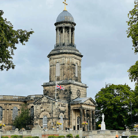 Explore historic sights across the centre of Shrewsbury