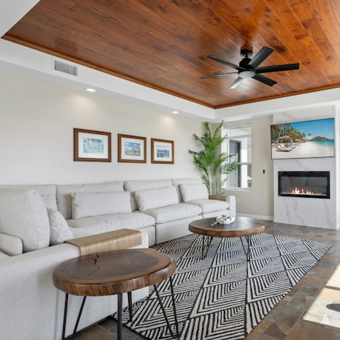 Gather in the living room for a night of family entertainment