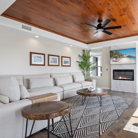 Gather in the living room for a night of family entertainment