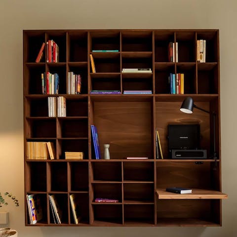 Get to work on the cool, custom-made desk