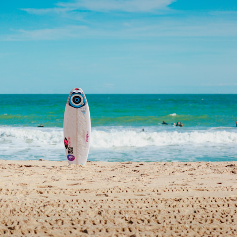Soak up the sun on Siesta Beach – it’s a three-minute drive