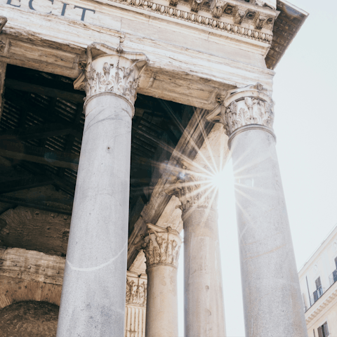 Explore iconic sights across the historic heart of Rome