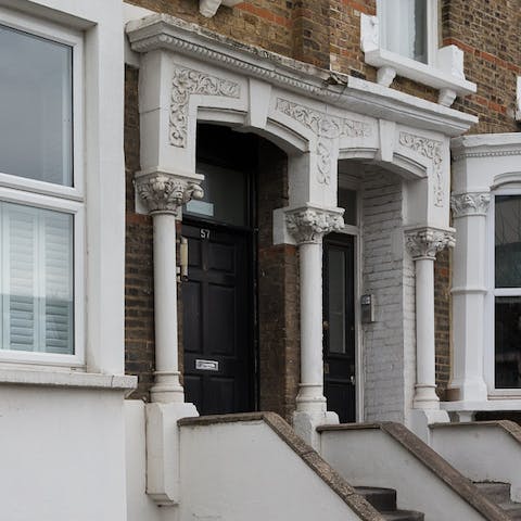 The gorgeous Victorian Entrance