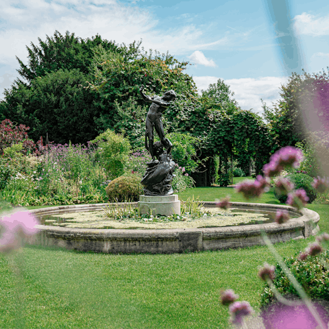 Wander to nearby Regent's Park to take in peaceful views