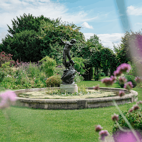 Wander to nearby Regent's Park to take in peaceful views
