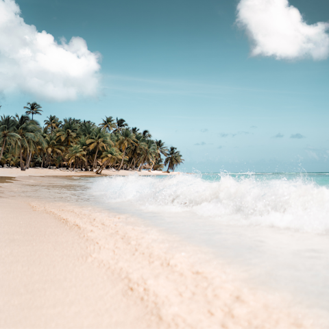 Spend an idyllic day at Playa Blanca Beach, a short drive from home