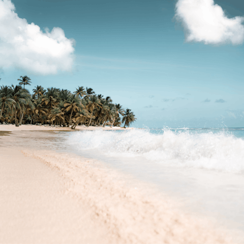 Spend an idyllic day at Playa Blanca Beach, a short drive from home