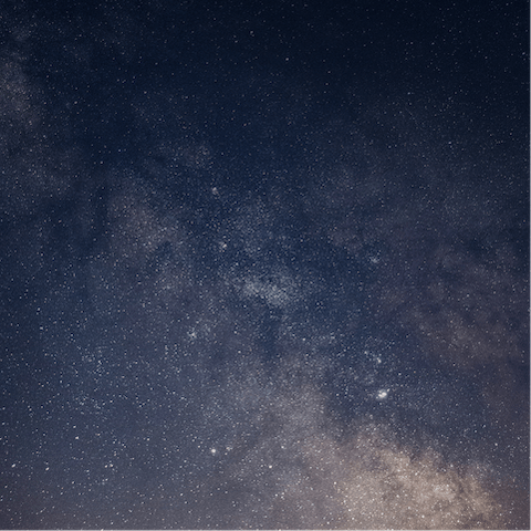 Experience magical stargazing from the comfort of your garden