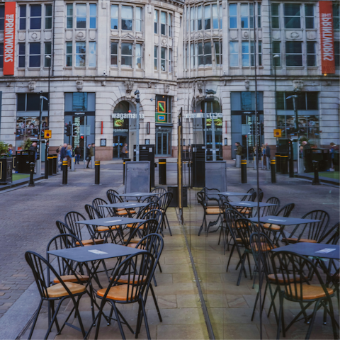Plan a night out in the Northern Quarter (ten-minute drive)