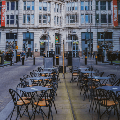 Plan a night out in the Northern Quarter (ten-minute drive)