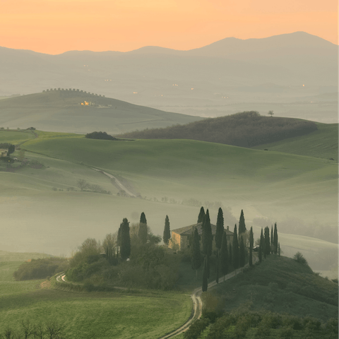 Savour idyllic days exploring the beautiful Tuscan countryside