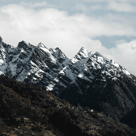 Stay in the Alpine resort of Zermatt, minutes from the slopes