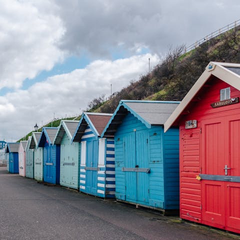 Drive twenty minutes to Cromer Pier for fish and chips