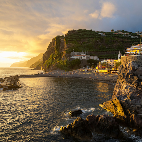 Stay a ten-minute drive from sun-kissed Ponta do Sol
