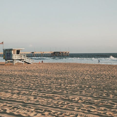 Drive to Junipero Beach in under ten minutes