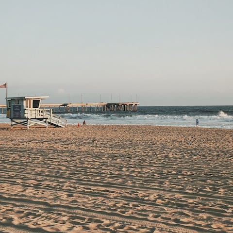 Drive to Junipero Beach in under ten minutes
