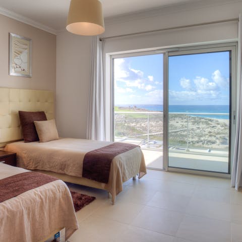 Wake up to energizing sights and sounds