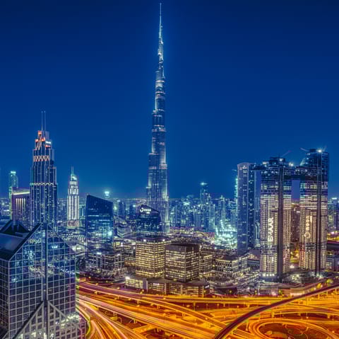 Head out and explore Dubai's vibrant Midtown area