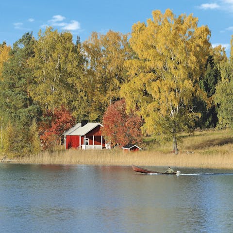 Escape to Lake Kiltua in Finland's Sonkajärvi region and get in touch with nature