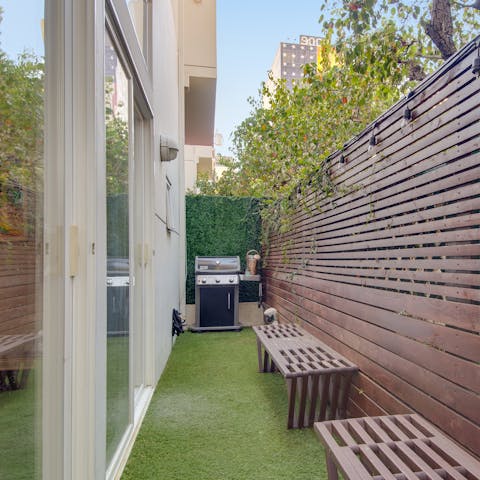 Warm up the grill for an afternoon barbecue
