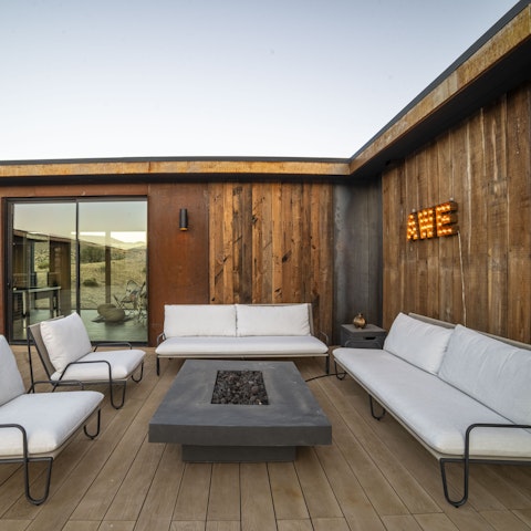 Look forward to starlit nights around the firepit