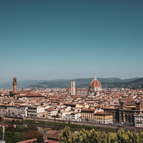 Take a day trip to magnificent Florence – it's just over an hour away