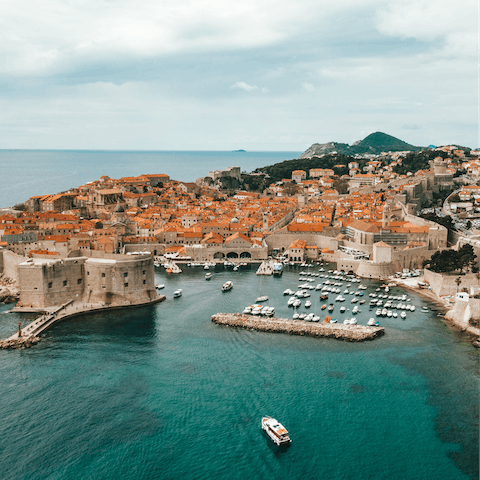 Make the most of your location just 4km from Dubrovnik's Old Town