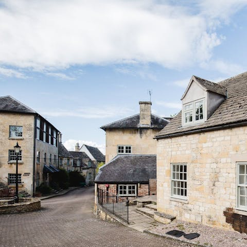 Stay on a historic estate where you'll have free entry to the castle