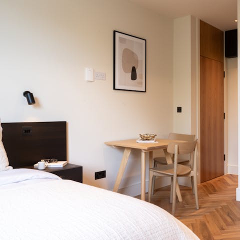 Fire off a few emails before going out to see the sights