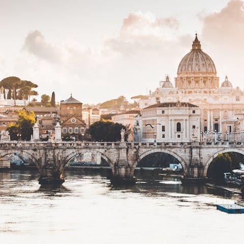 Stay in Trastevere with its traditional restaurants