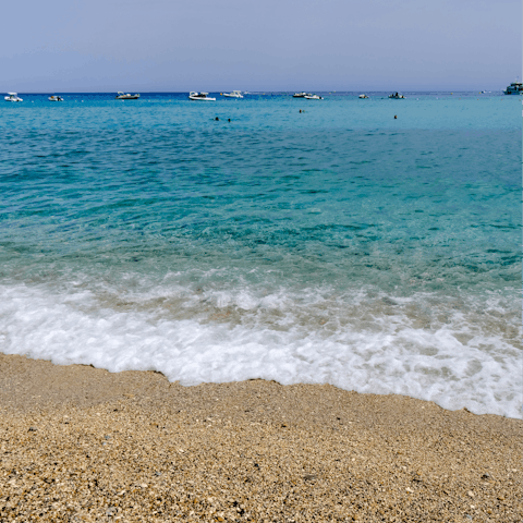 Spend the day at nearby Saint George beach