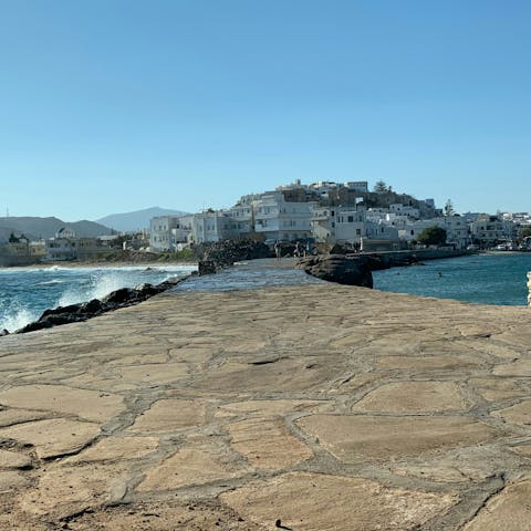 Visit Chora, just five minutes away